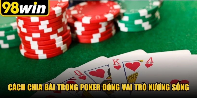 Cách chia bài trong poker đóng vai trò xương sống tạo nên sự minh bạch